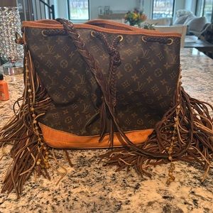 Vintage Boho Bag- Louis Vuitton